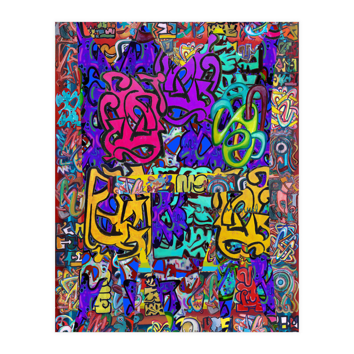 Graffiti Digital Nuevo 2023 45 (Print Only)