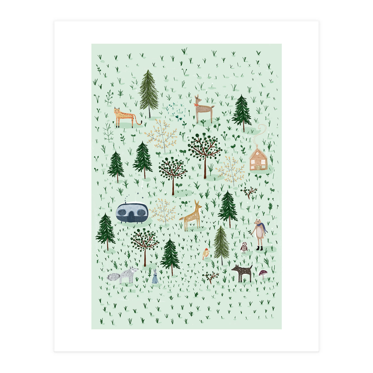 Tiny Forest  (Print Only)