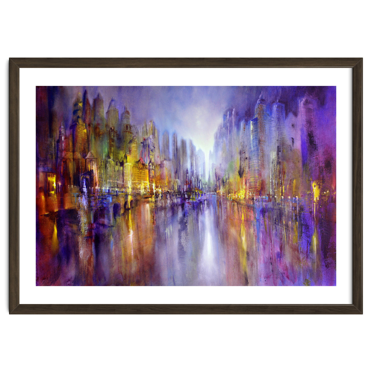 Stadt Am Fluss - city on the riverside