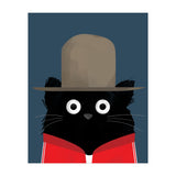 Doozal Cat Pharrell (Print Only) thumbnail