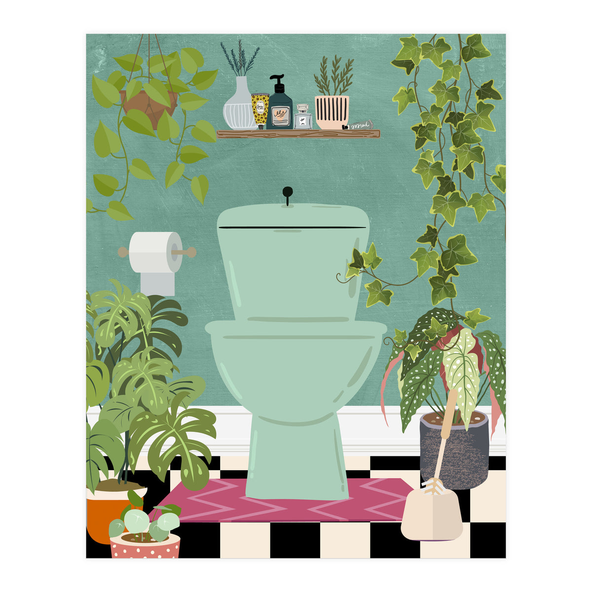 Botanical Loo (Print Only)