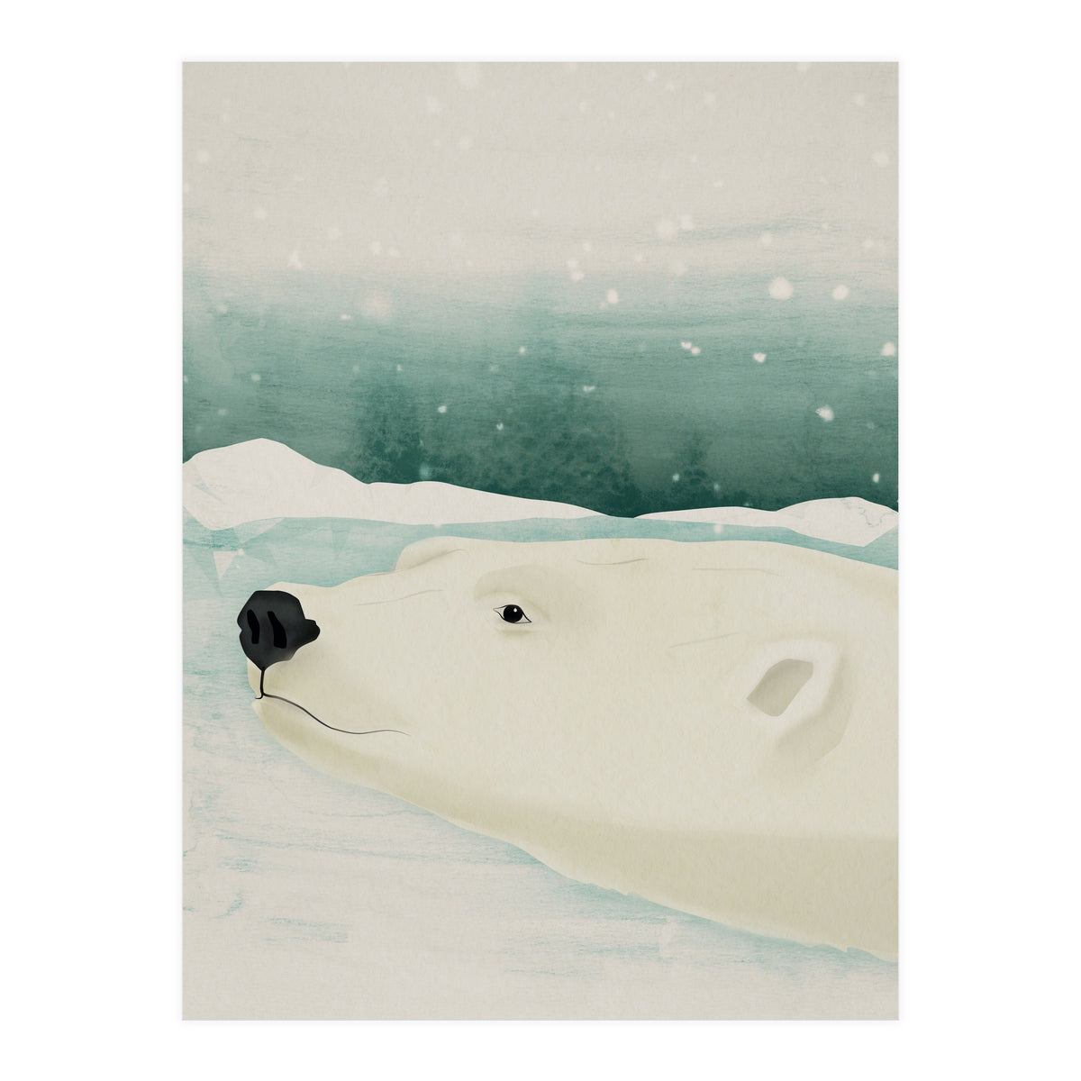 Polar bear (Print Only)