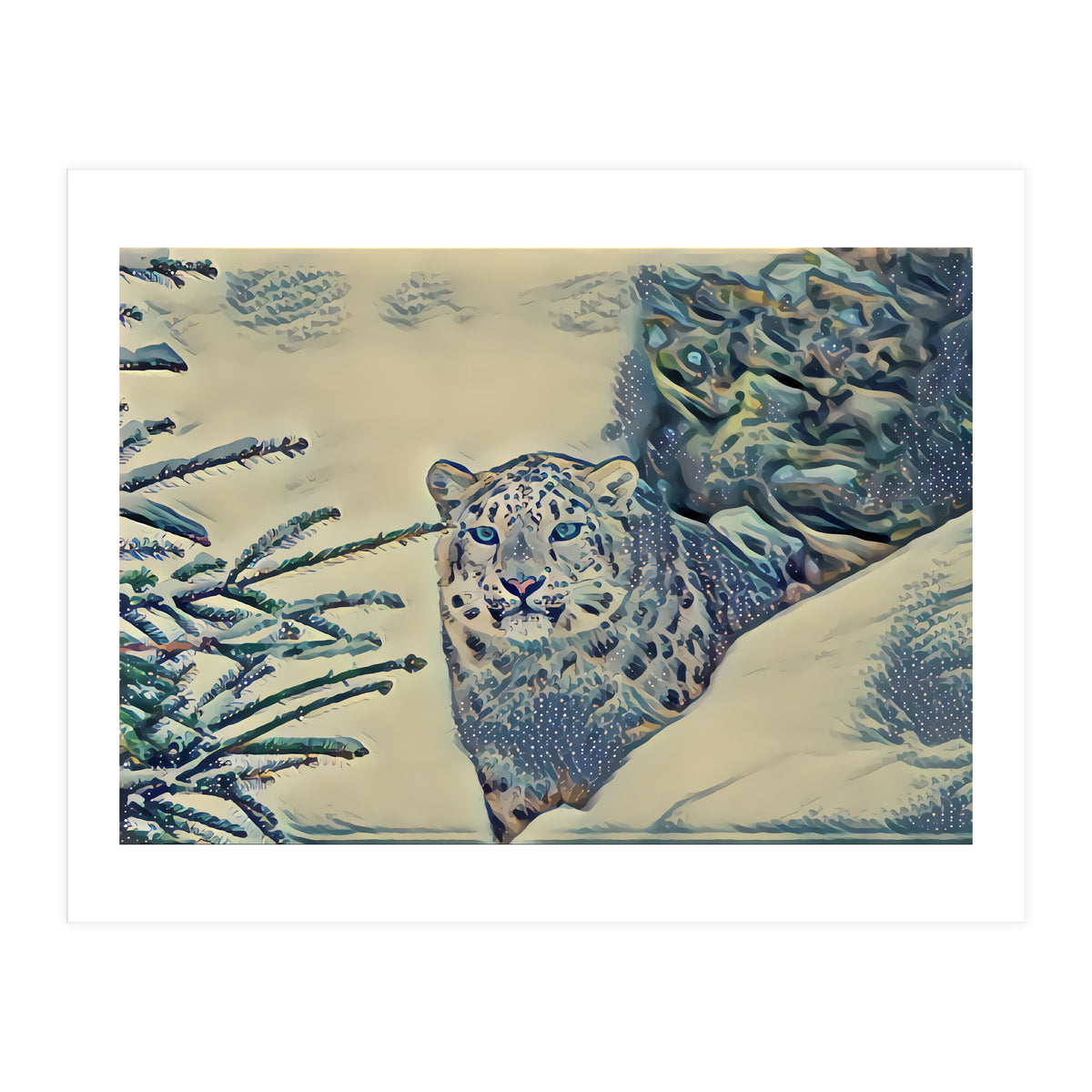 Snow Leopard (Print Only)