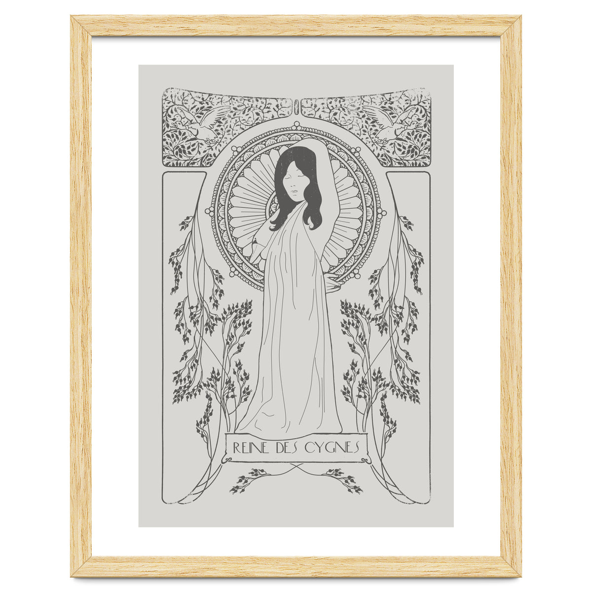 Reine Des Cygnes Grey