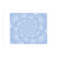 Pastel Colors Flower  (Print Only)