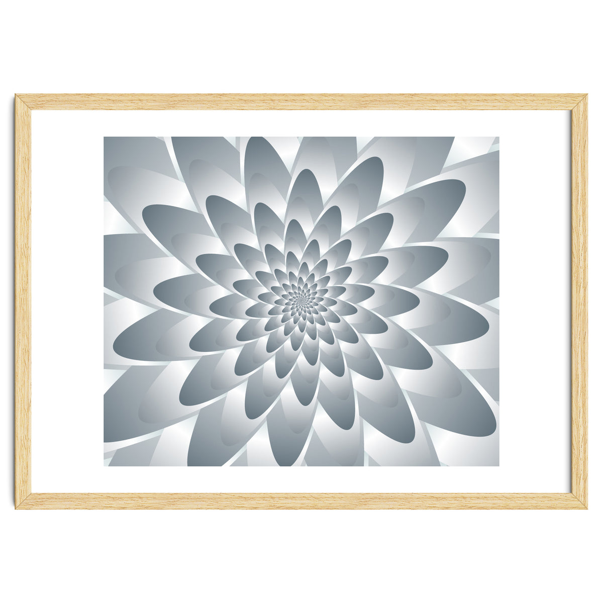 Swirl Flower Pattern