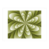 Abstract Optical Illusion Flower  (Print Only) thumbnail
