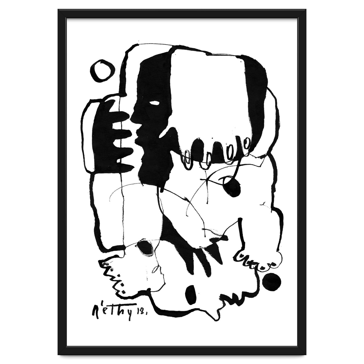 Everlasting Fight - b&w