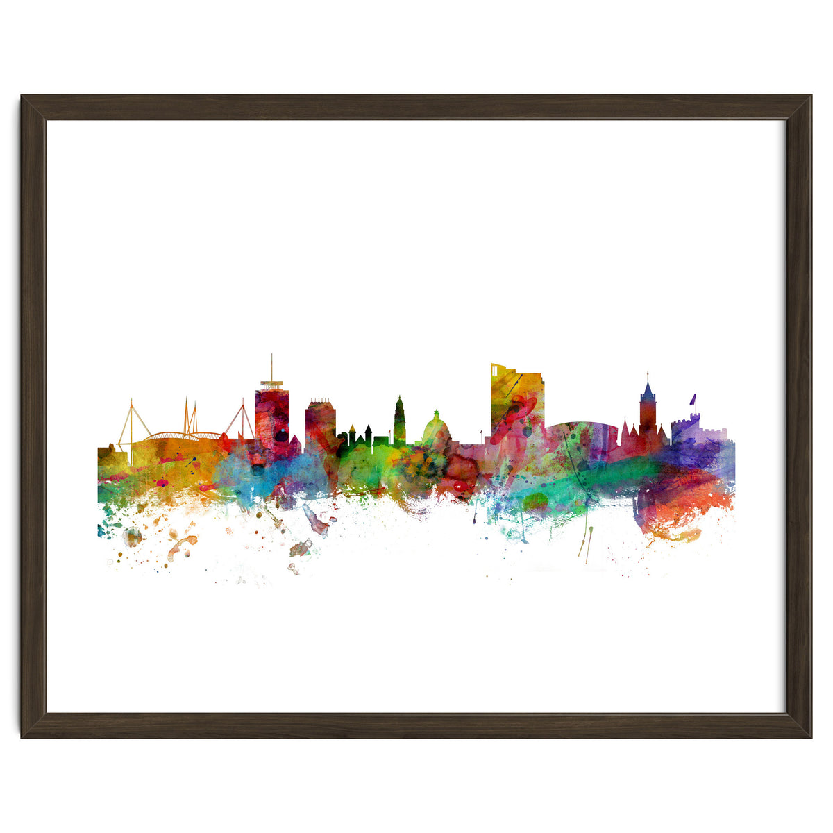 Cardiff Wales Skyline