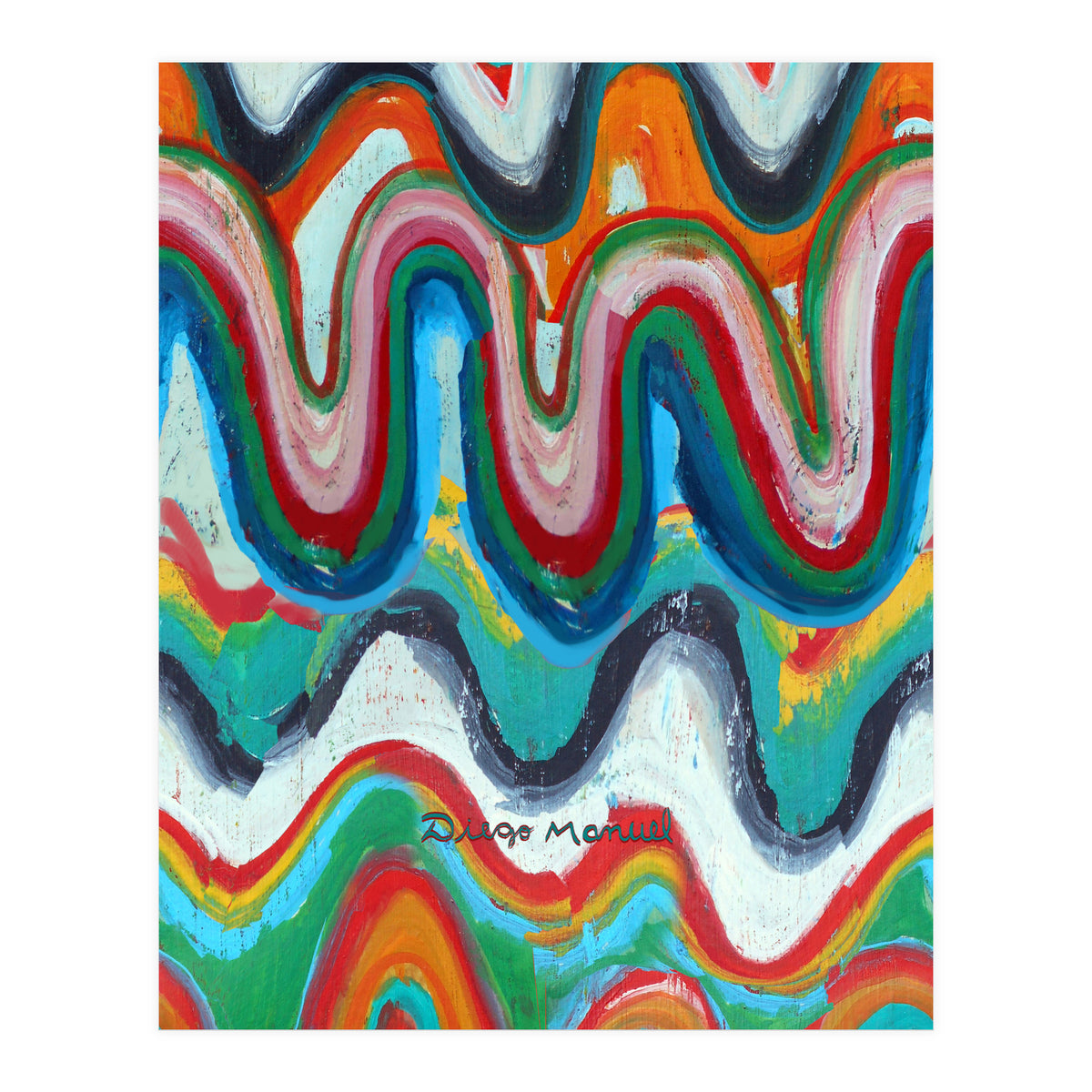 Pop Abstract A 8 (Print Only)