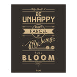 My Being Is In Full Bloom - Rumi Quote Typography (Print Only) thumbnail