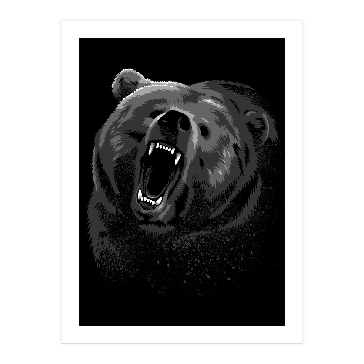 Grizzly attack (Print Only)