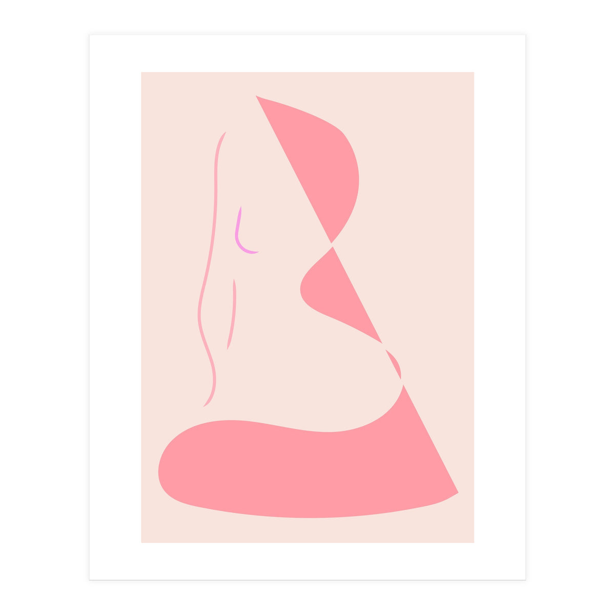 Seated Woman No 1  (Print Only)