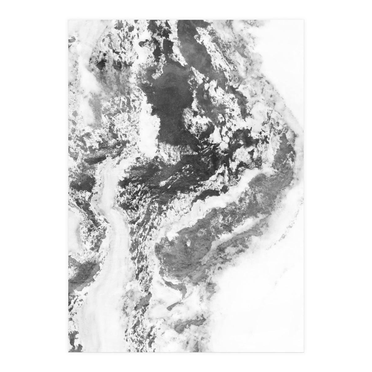 Marble Mountain Black and White II (Print Only)