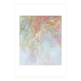 Marble Luxe, Abstract Nature Bohemian Texture, Blush Gold Scandanavian Pastel Neutral (Print Only) thumbnail