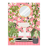 Sink in Boho Jungle Bathroom (Print Only) thumbnail