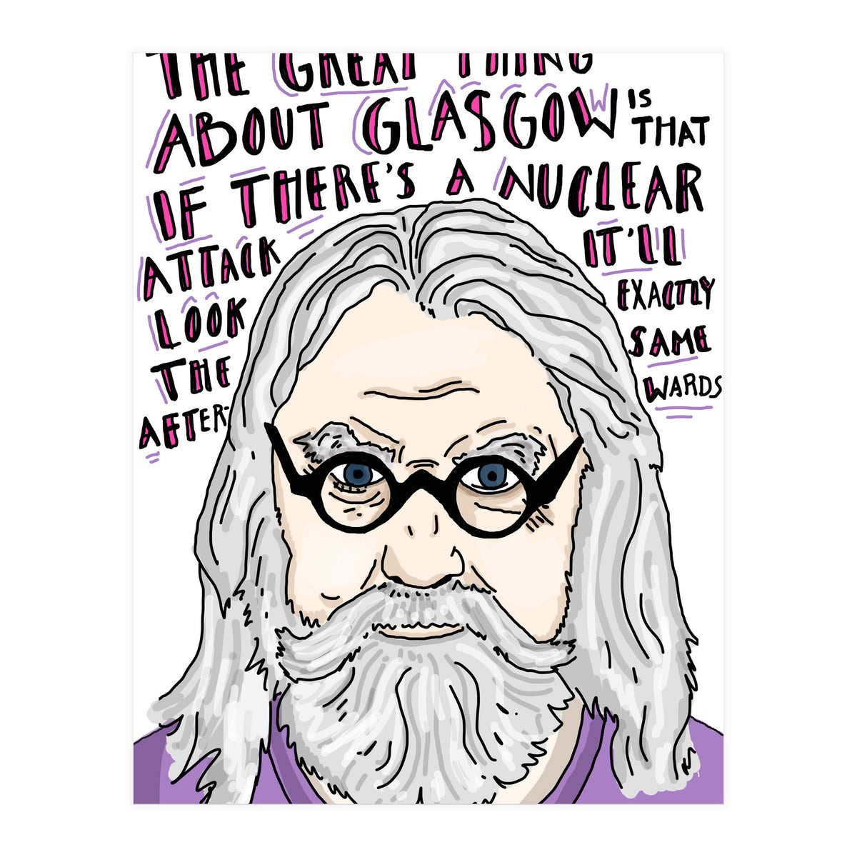 Billy Connolly (Print Only)