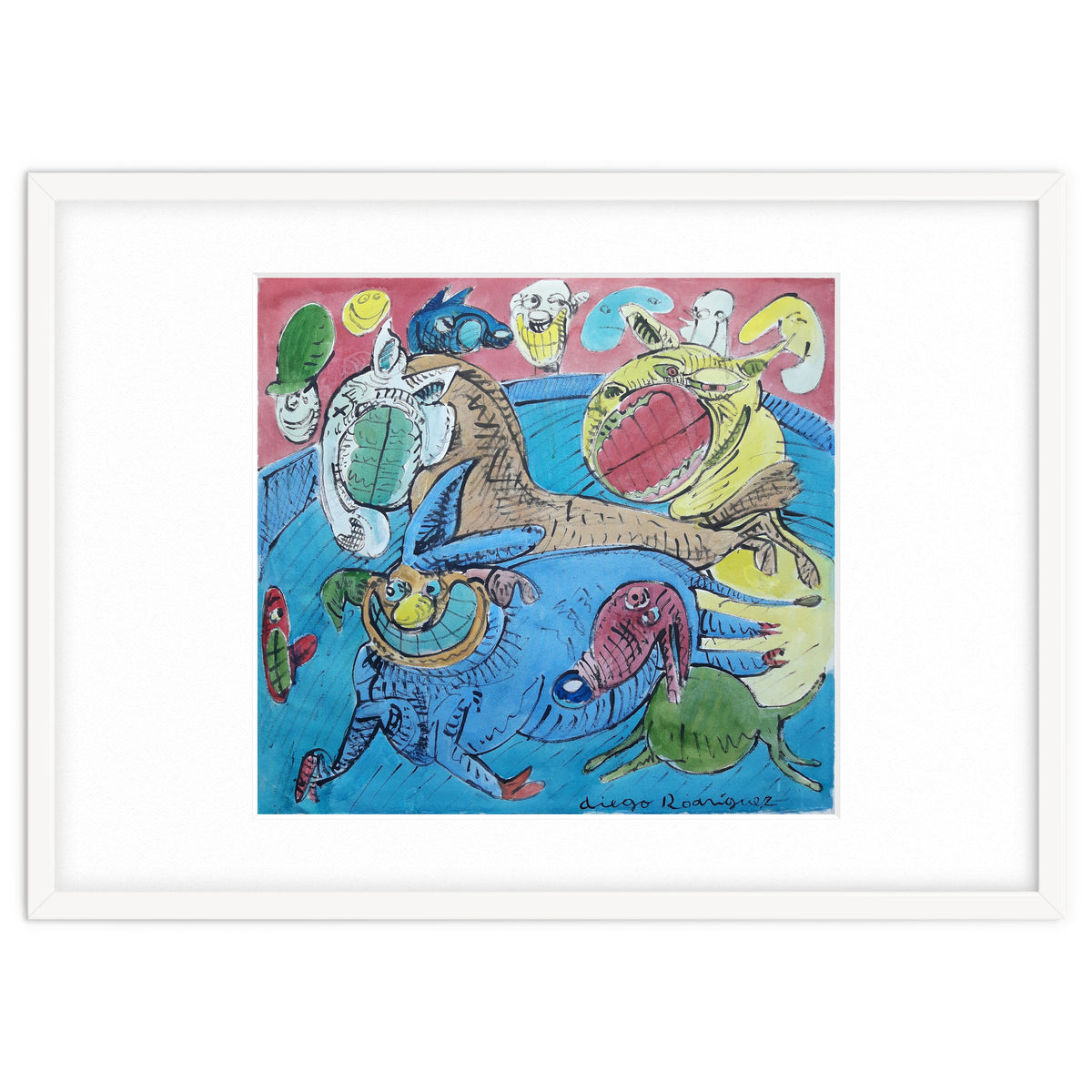 Animales En El Corral