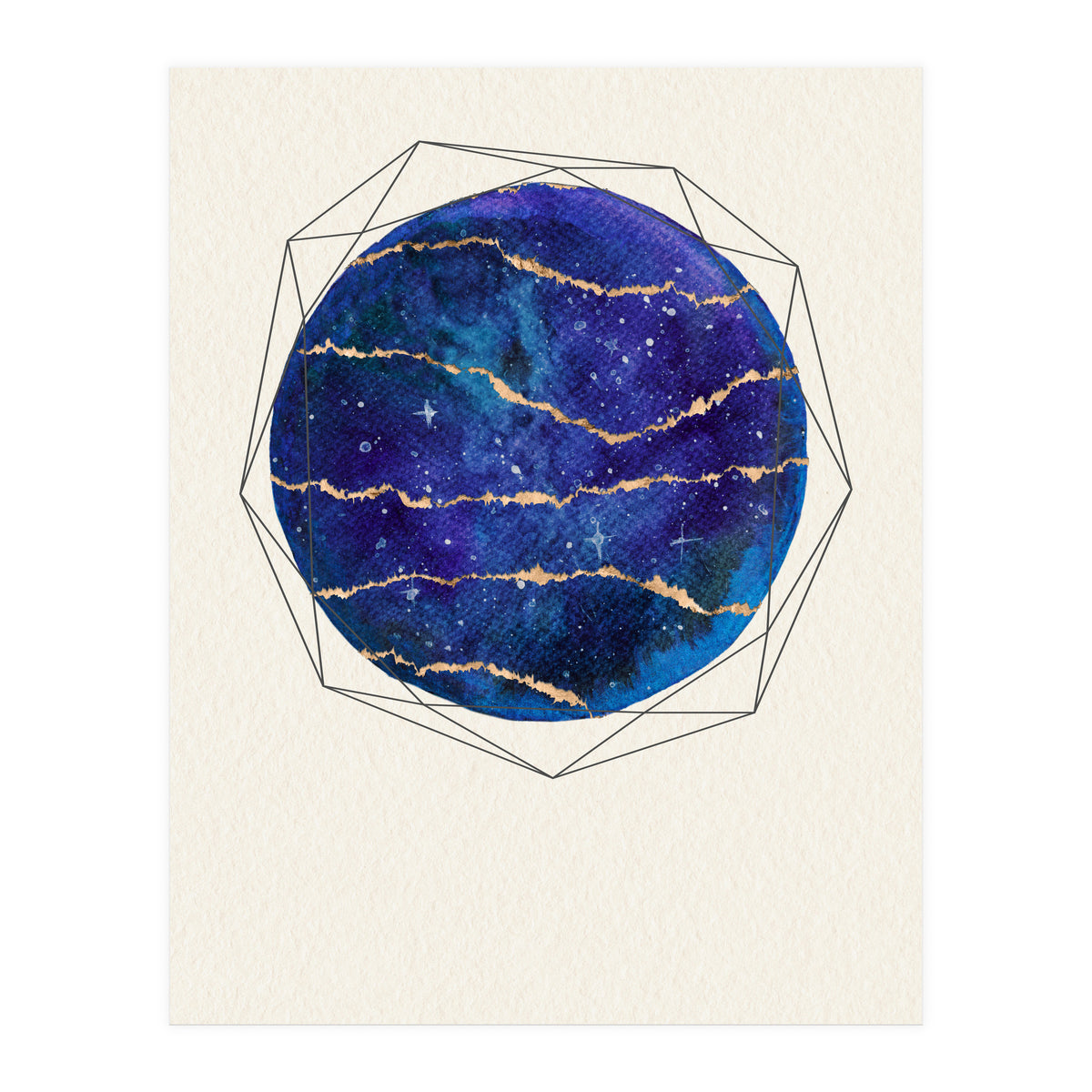 Blue Moon Galaxy (Print Only)