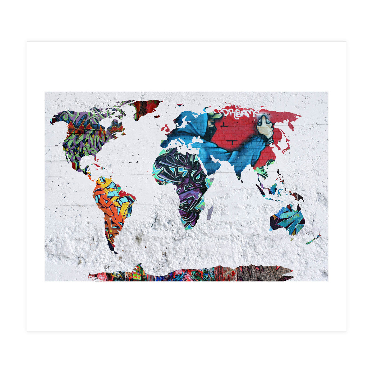 Map Graffiti (Print Only)