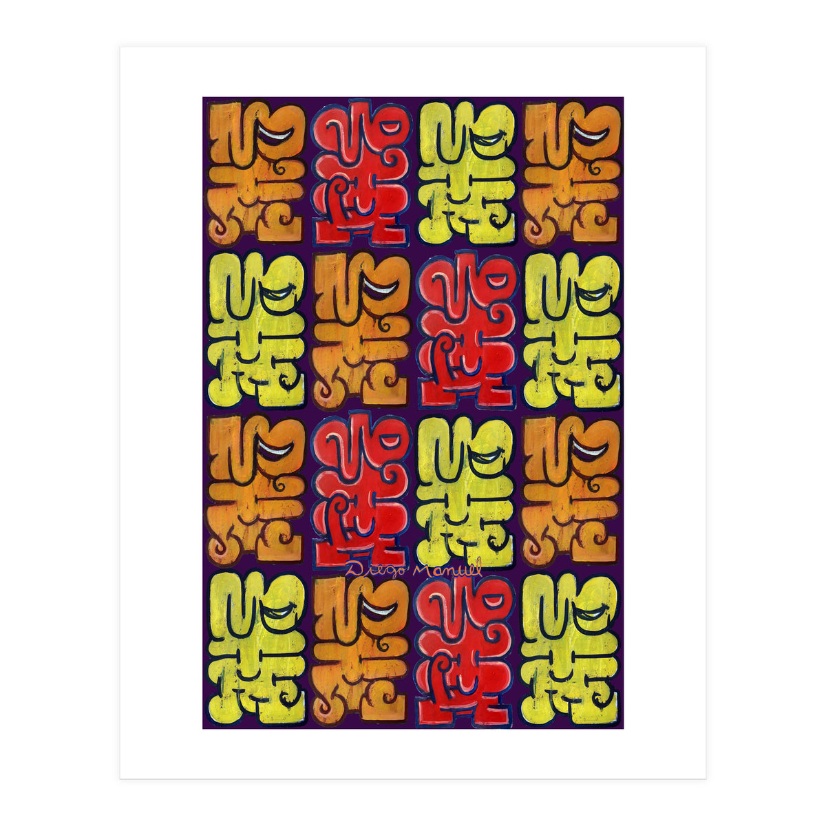 Garffiti 23 29 33 Tapiz C (Print Only)