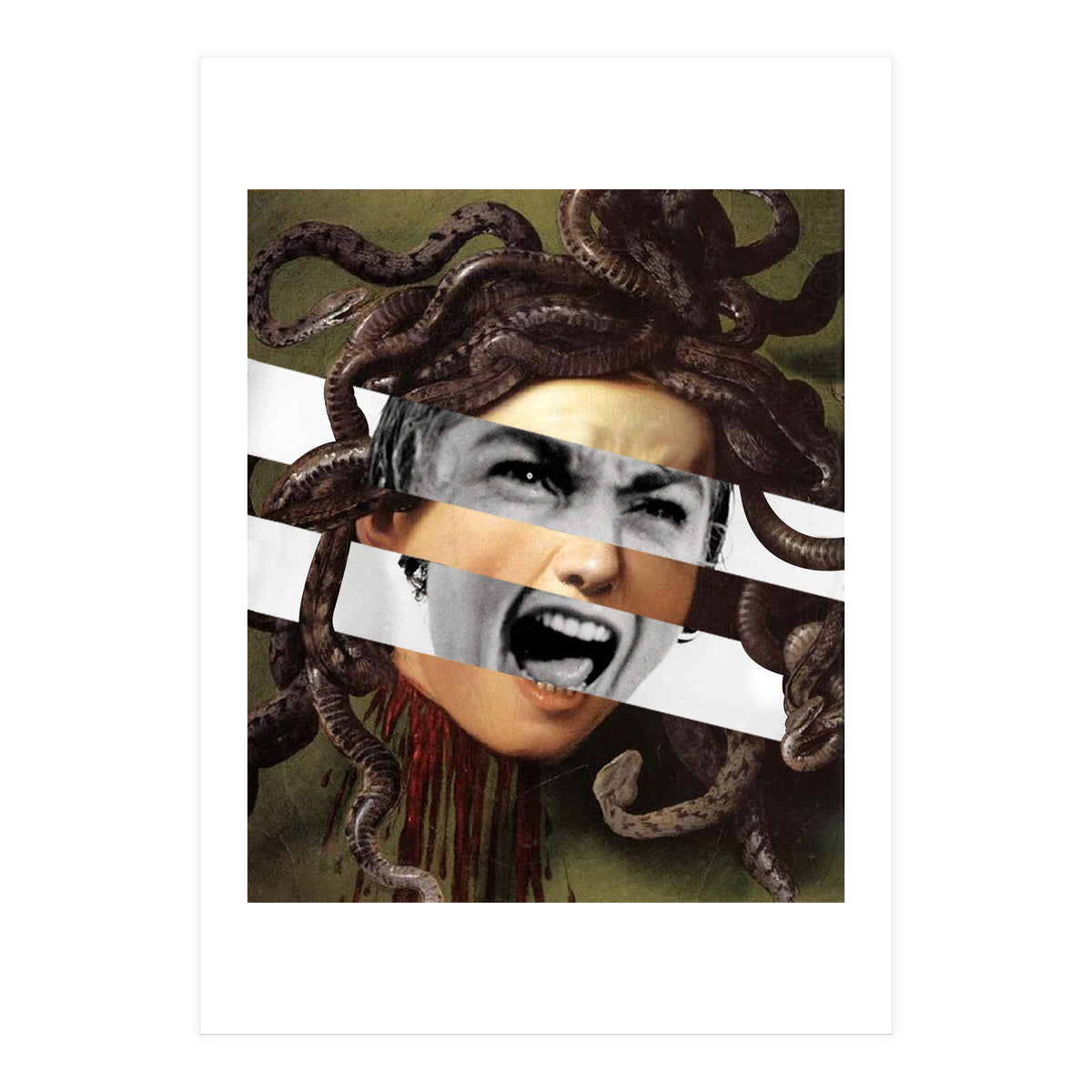 Caravaggio's Medusa & Psycho (Print Only)