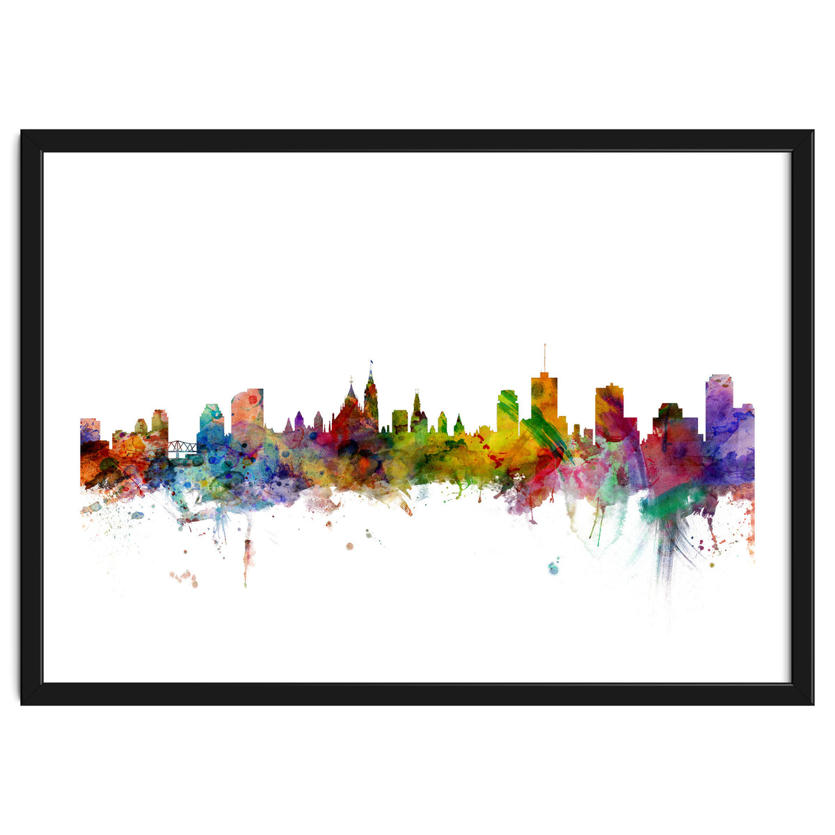 Ottawa Canada Skyline