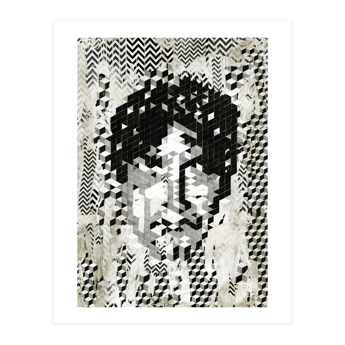 Cube Head (Print Only)