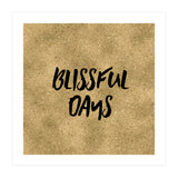Blissful Days  (Print Only) thumbnail
