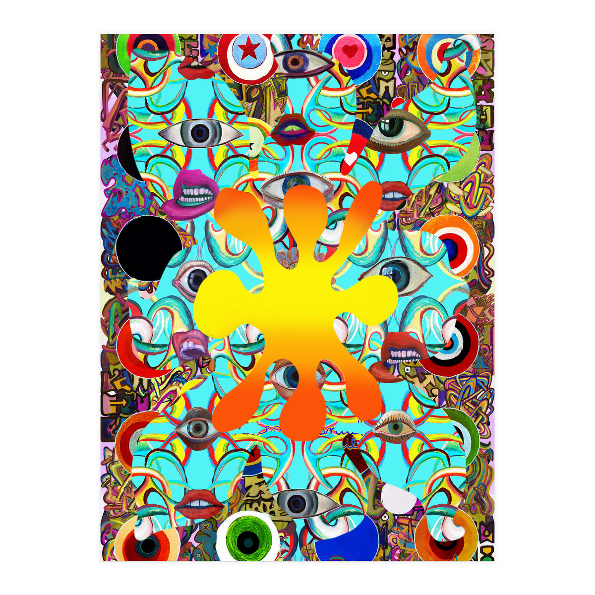 Fuego Y Graffiti 78 (Print Only)