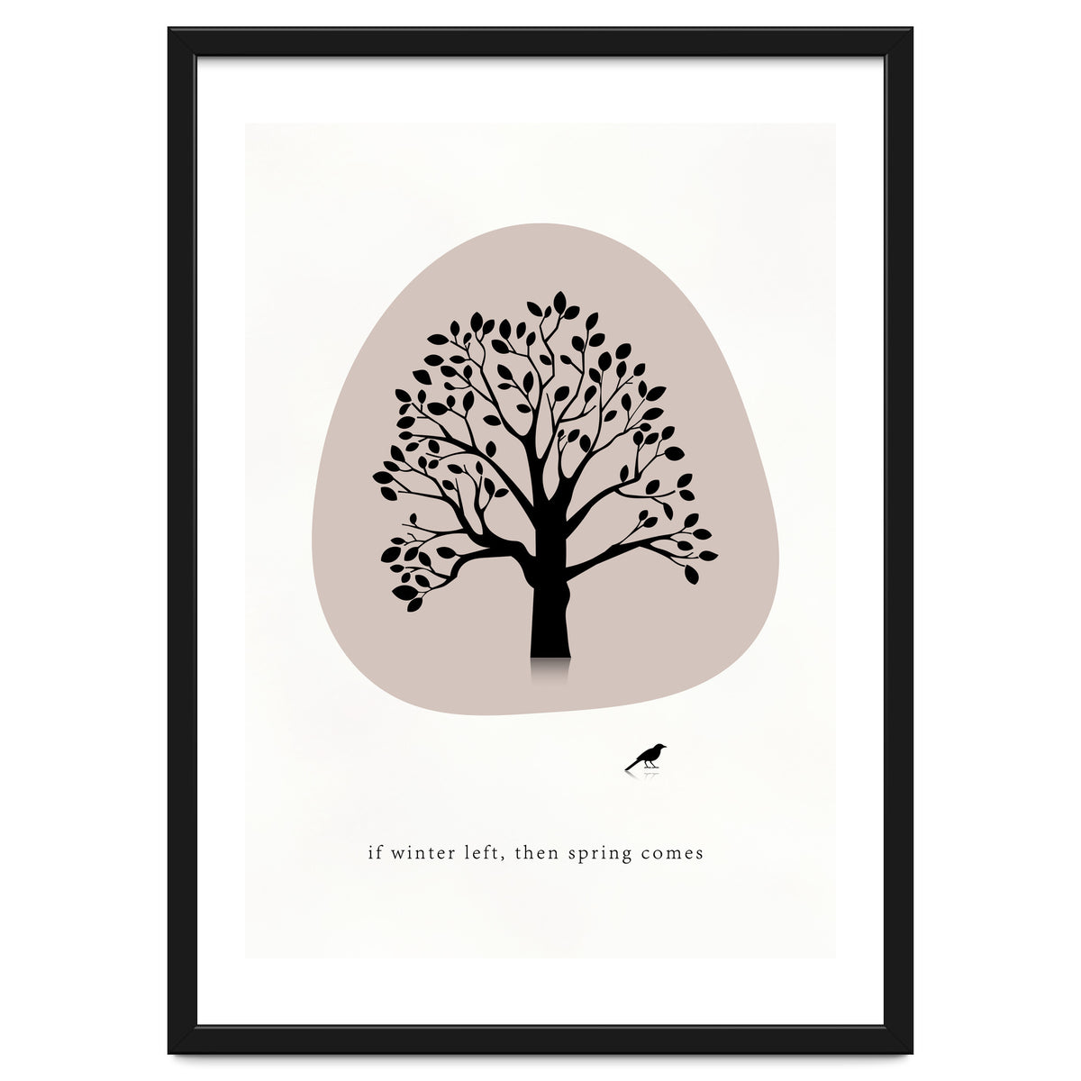Natural tree - minimal art