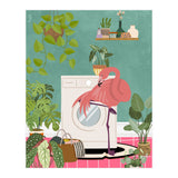 Flamingo in My Laundry Room (Print Only) thumbnail