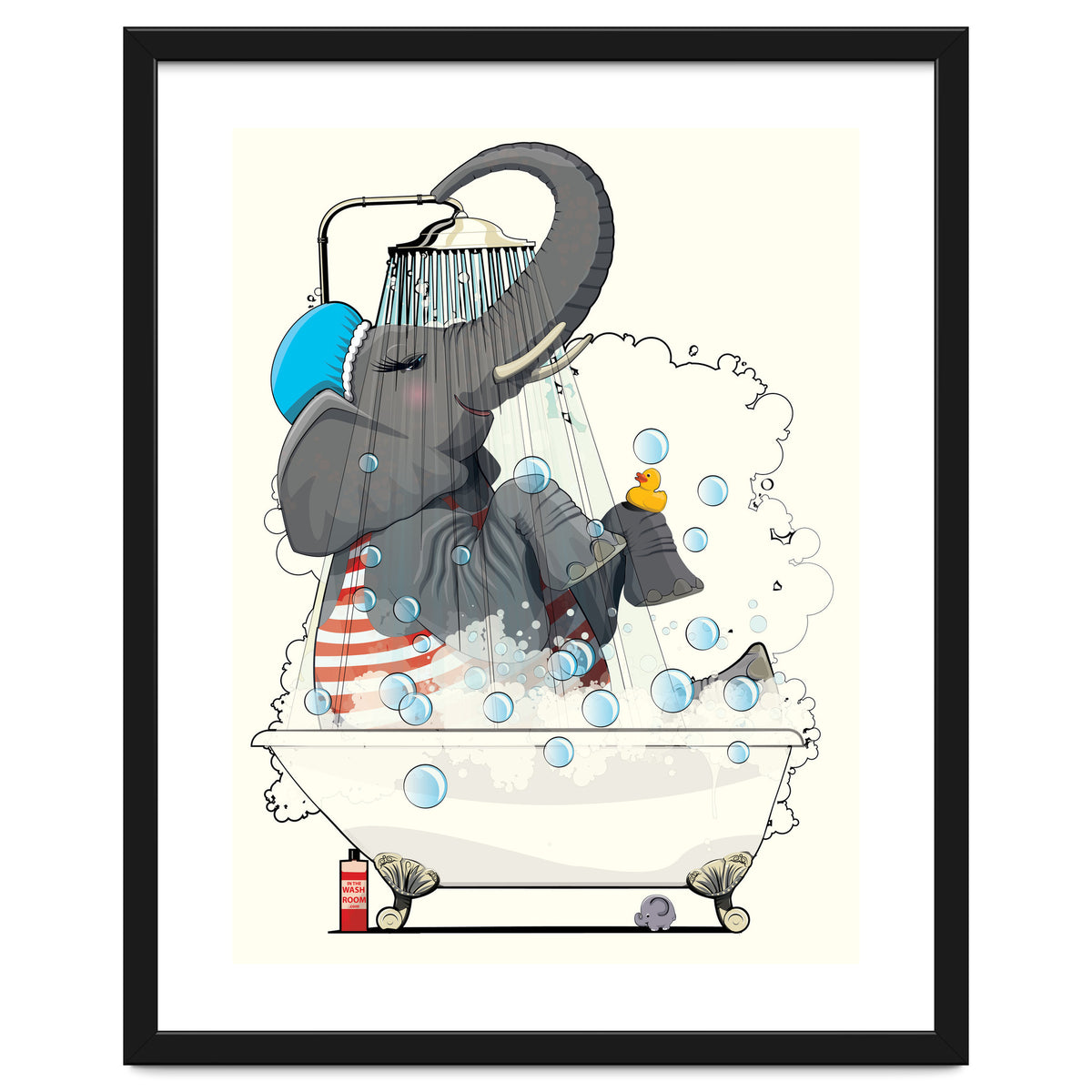 Elephant in the Bath, Funny Bathroom Humour