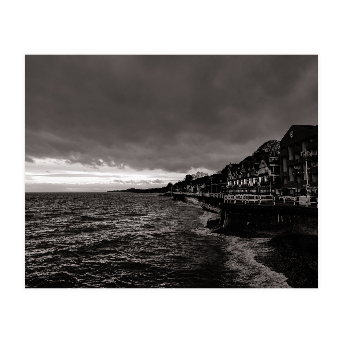 Stormy Day at Penarth (Print Only)