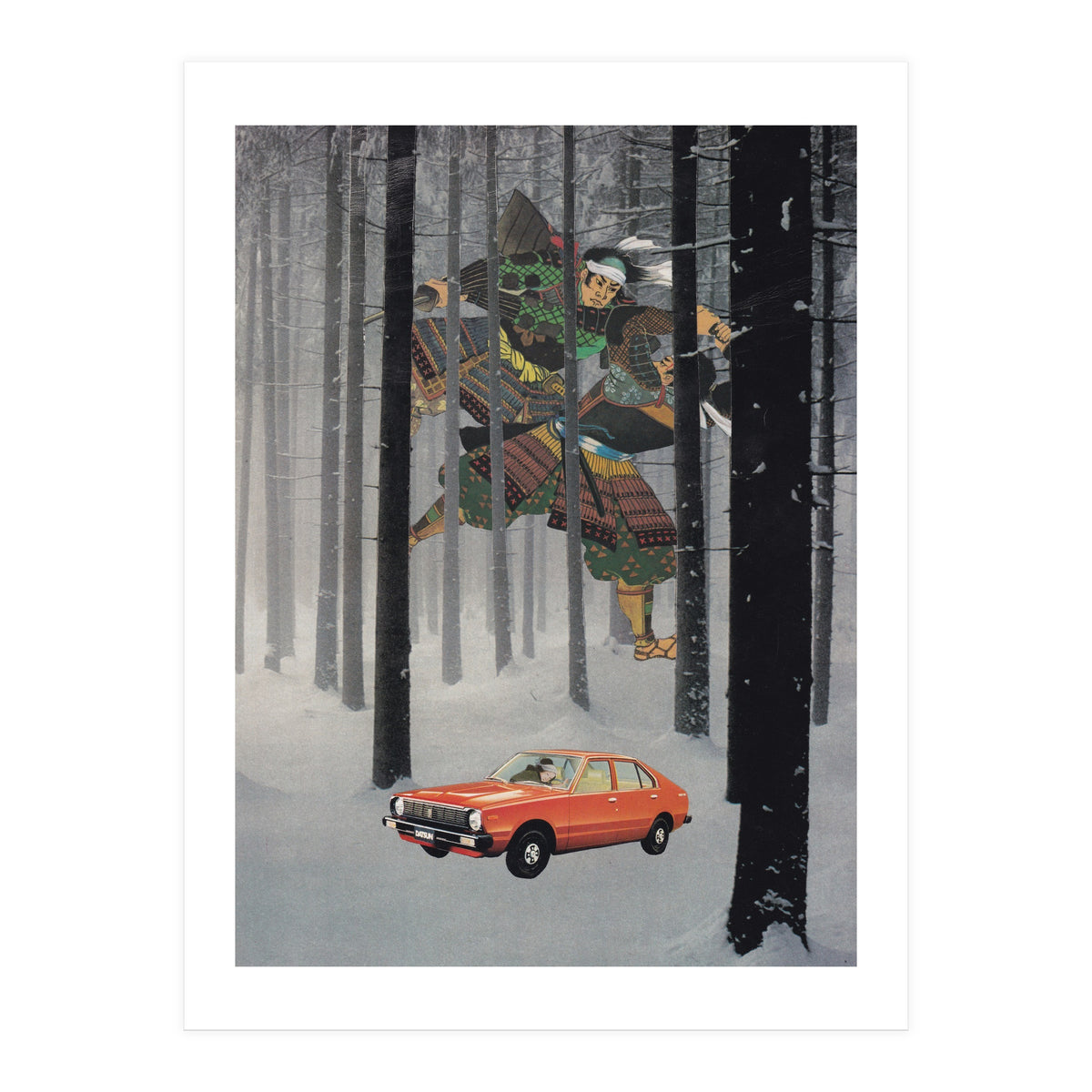 Dreaming In The Red Car (Print Only)