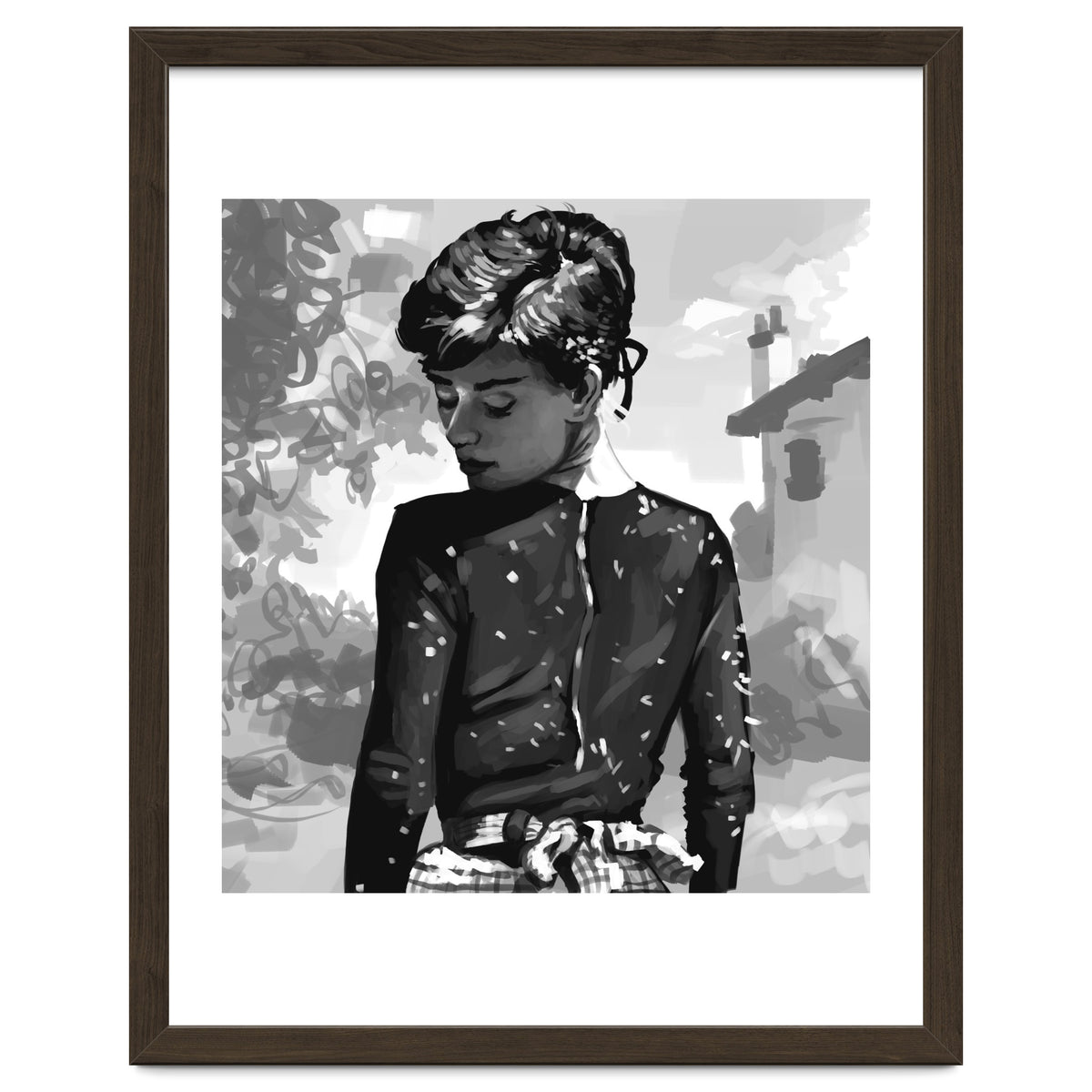 Audrey Monochrome