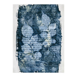 Indigo Blue Botanical Leaves No. 3 (Print Only) thumbnail