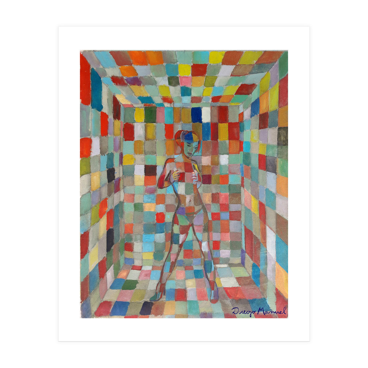 Chica Cubista (Print Only)