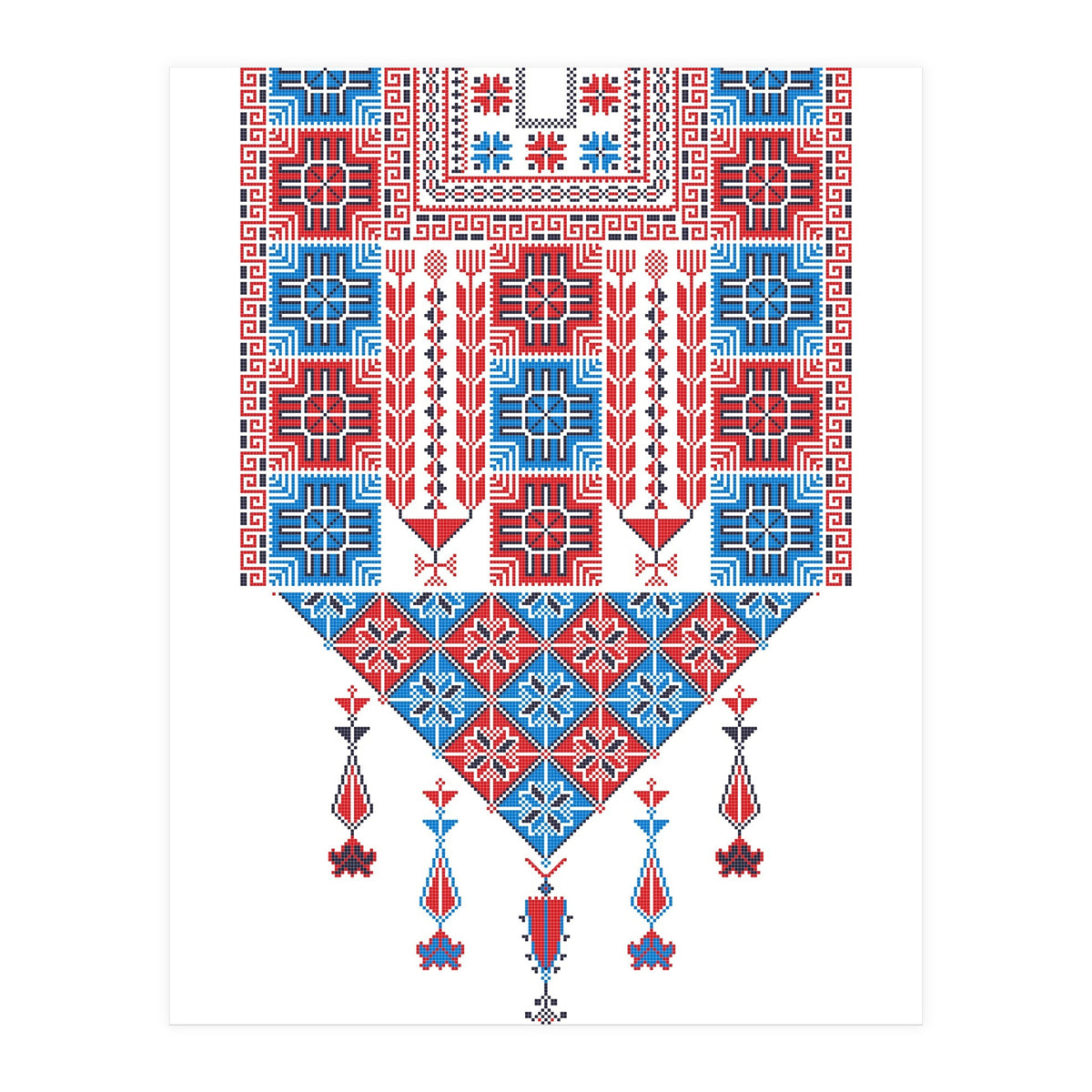 Tatreez Ornament 7 (Print Only)