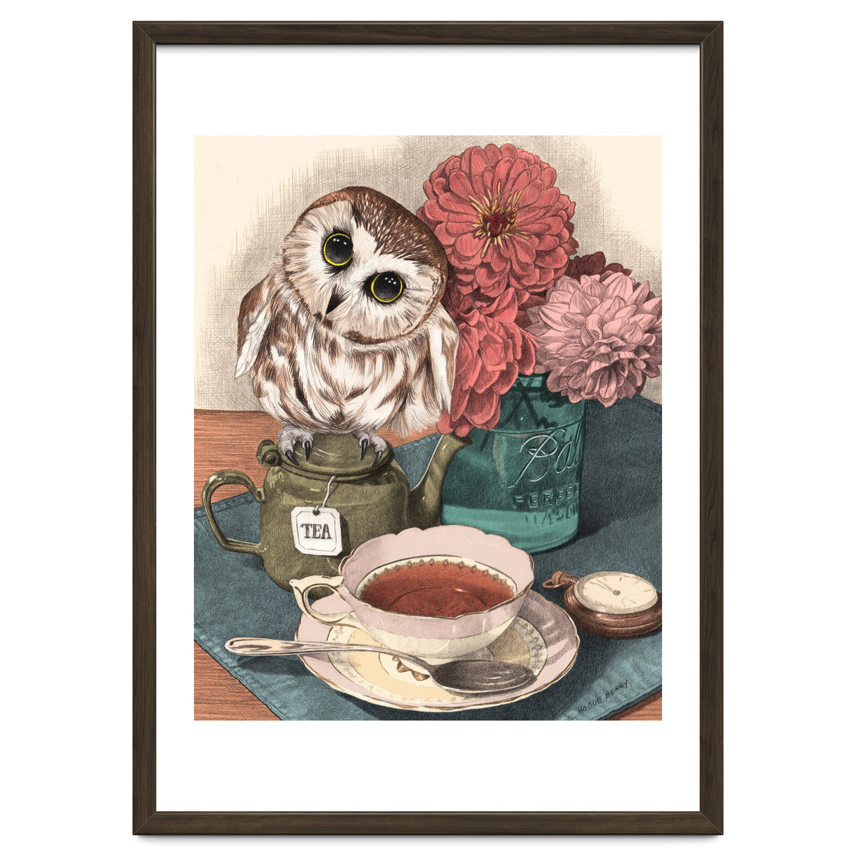 Sweet Little Tea Owl