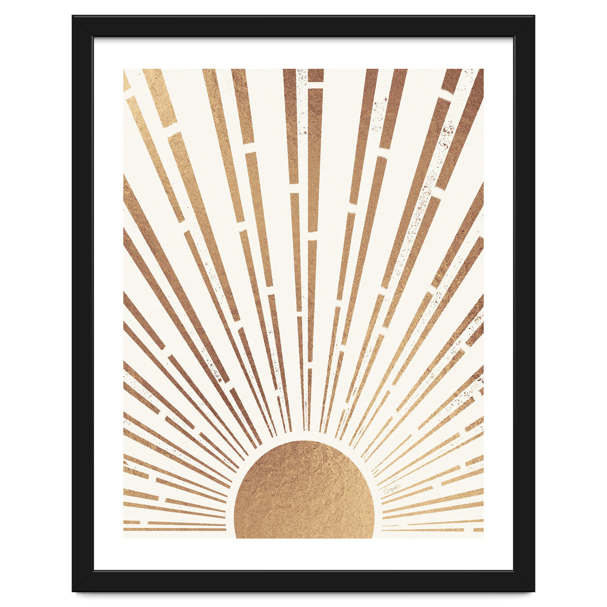 Sun Shines Inside You Gold