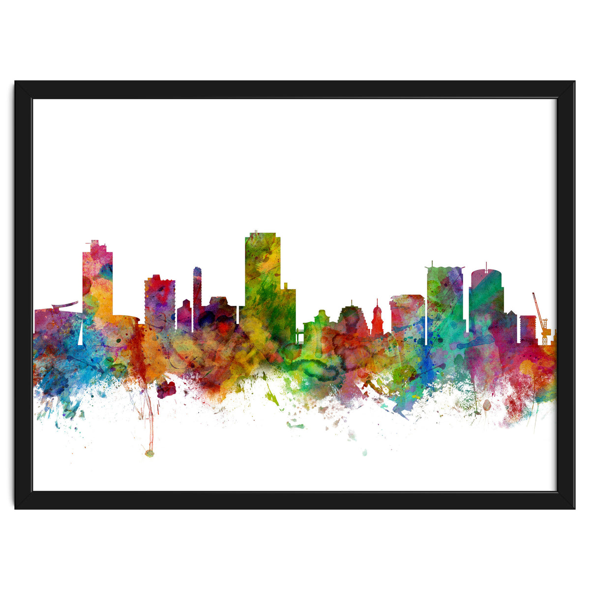 Wellington New Zealand Skyline