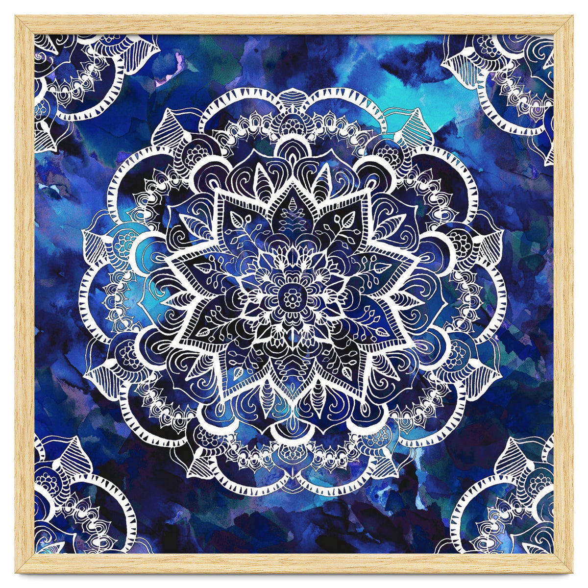 Queen Starring of Mandalas Navy