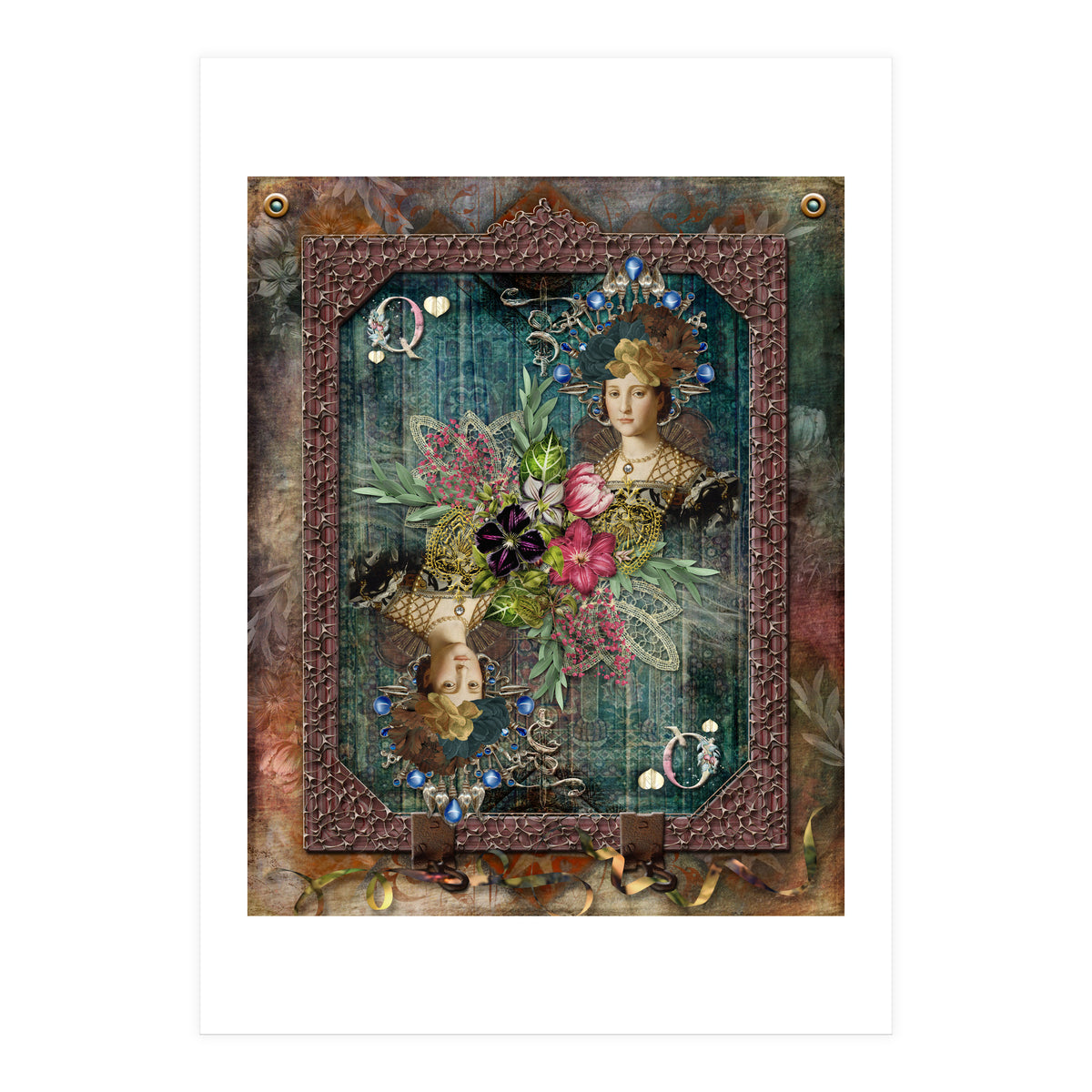 Queen Of Hearts (Print Only)