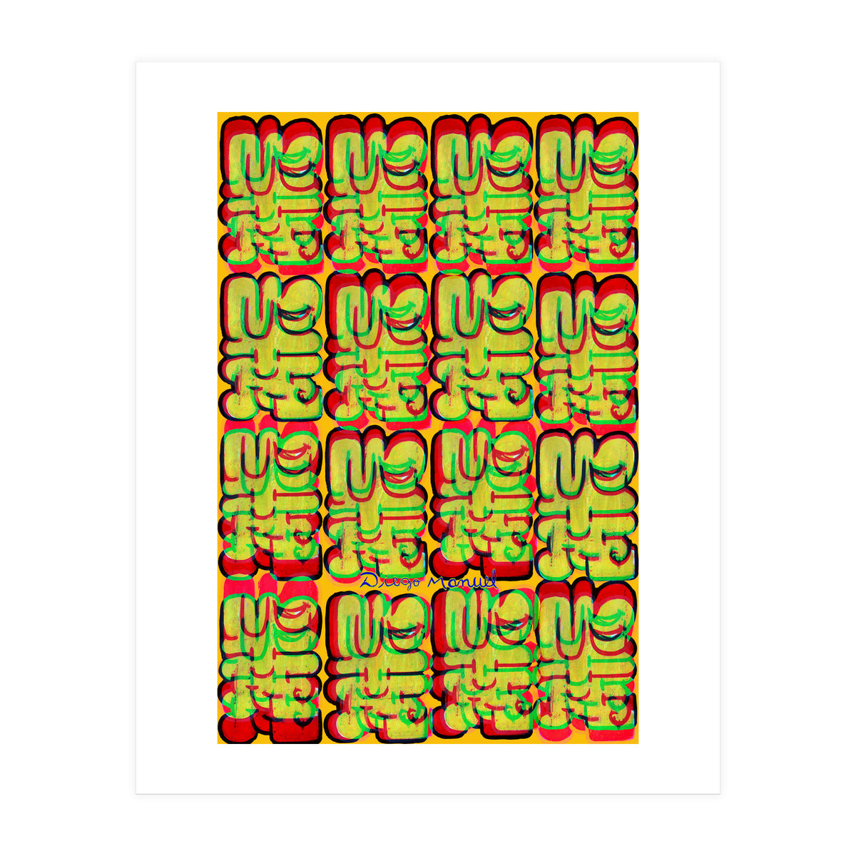 Graffitis 2021 Tapiz 116 (Print Only)