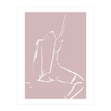 Seated Woman Pink (Print Only) thumbnail