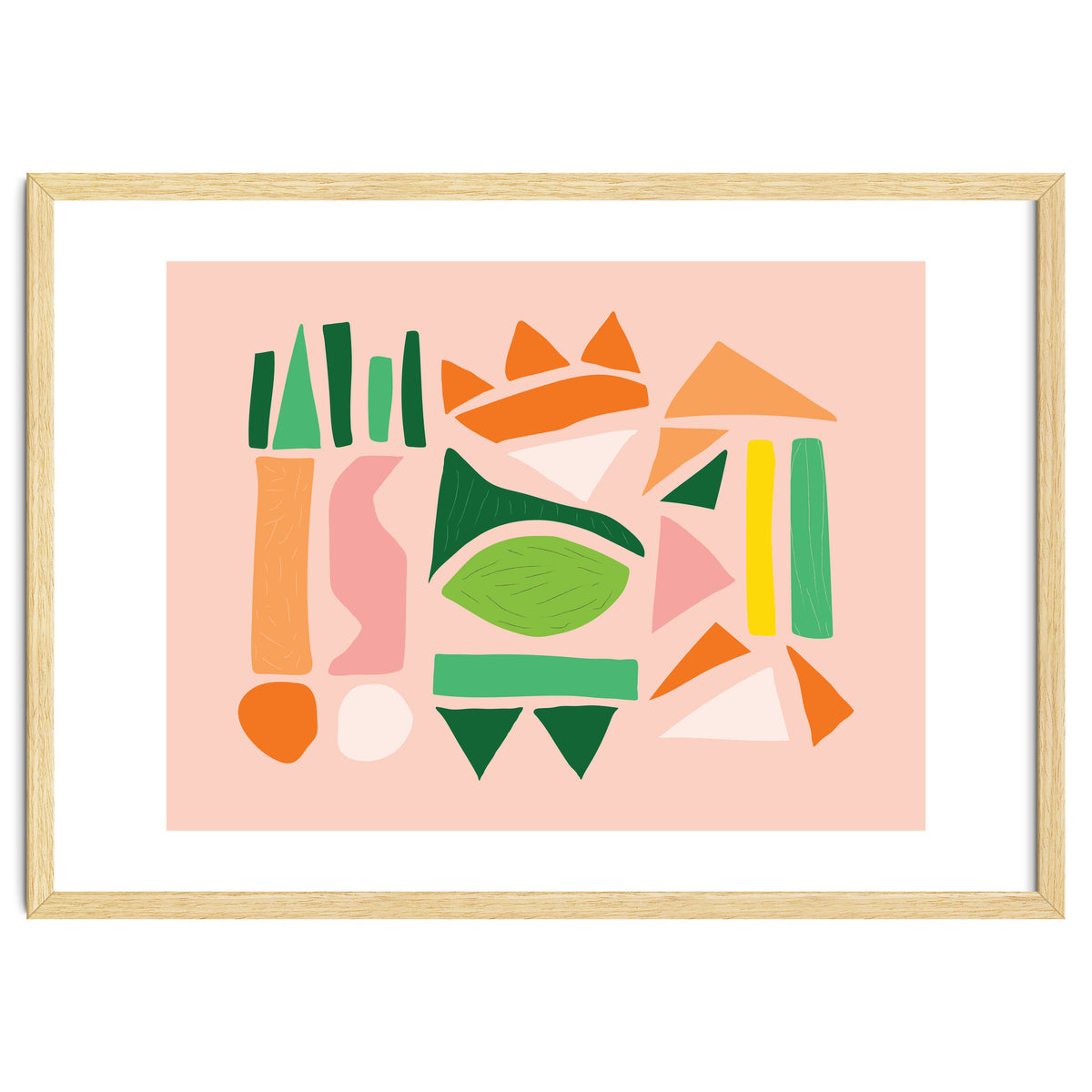 Watermelon Punch Abstract Art