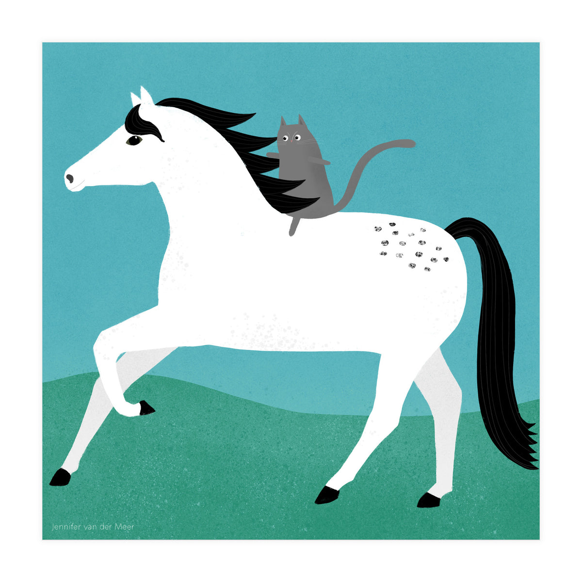 Cat 88: The ride (Print Only)