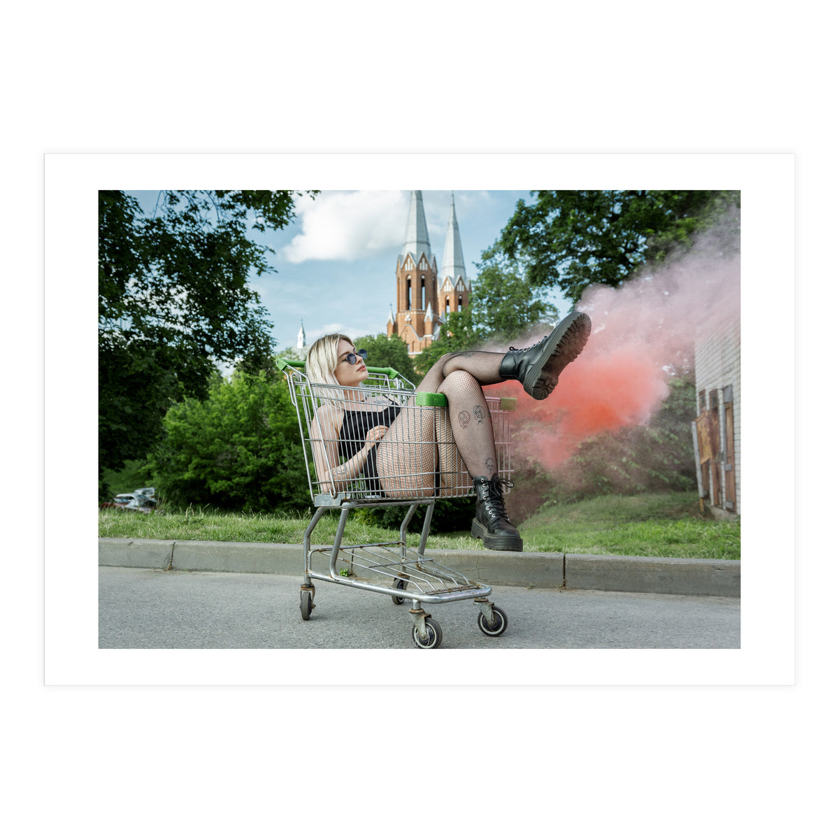 Smokin’ Feet (Print Only)