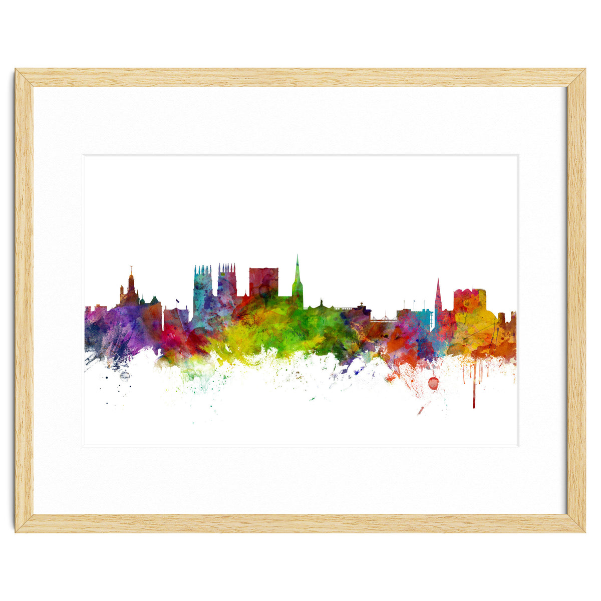 York England Skyline